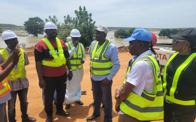 WORLD BANK SAFEGUARD TEAM VISITED WAMAKKO-GWAMATSE- KUBODU-DAN KALA ROAD UNDER CONSTRUCTION IN SOKOTO.